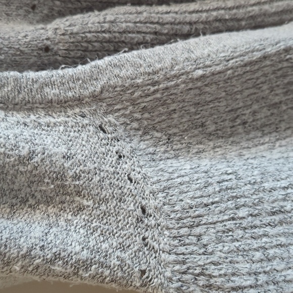 Elle knit open-front lounge cardigan gray small - Picture 4 of 6